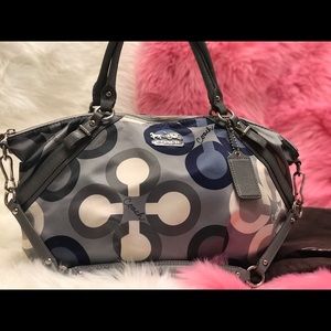 Coach Madison bag with wristlet, wallet